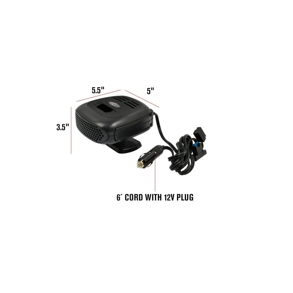 RoadPro 12-Volt Heater Fan/Defroster